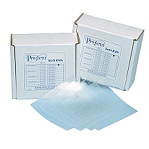 Skedmaterial Soft Eva, Clear, mjuk, 127 x 127 mm, 1 mm (0.40)