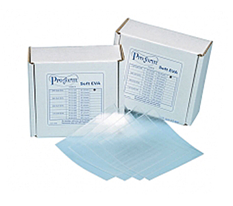 Skedmaterial Soft Eva, Clear, mjuk, 127 x 127 mm, 2 mm (0.80)