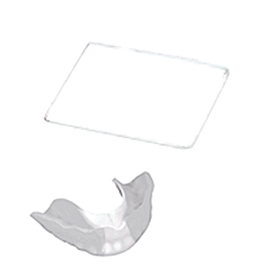 Skedmaterial Mouthguard, Clear, mjuk, 127 x 127 mm, 3,8 mm