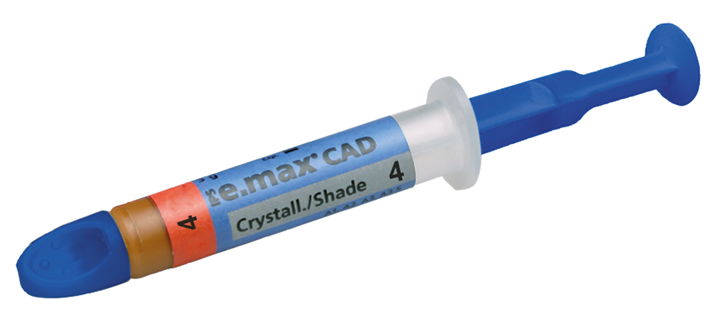 Emax CAD Crystall Shade 4 - A4, D2, D3
