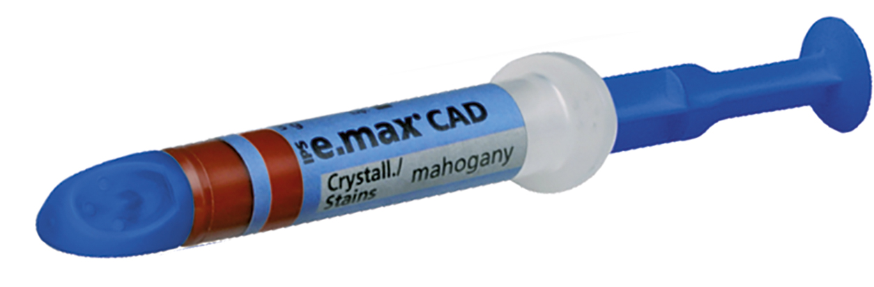 Emax CAD Crystall Stain Mahogny