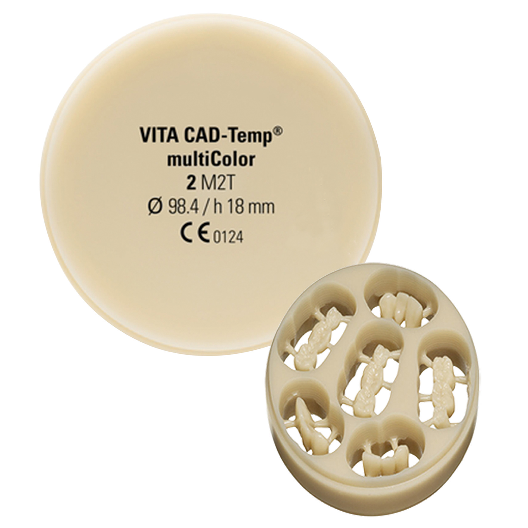 Vita CAD Disc Temp Multi Color 3M2T
