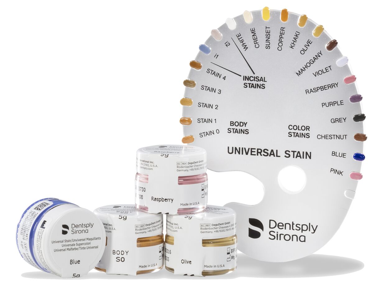Cerec Universal Stains&Over Glaze Kit, 1 frp