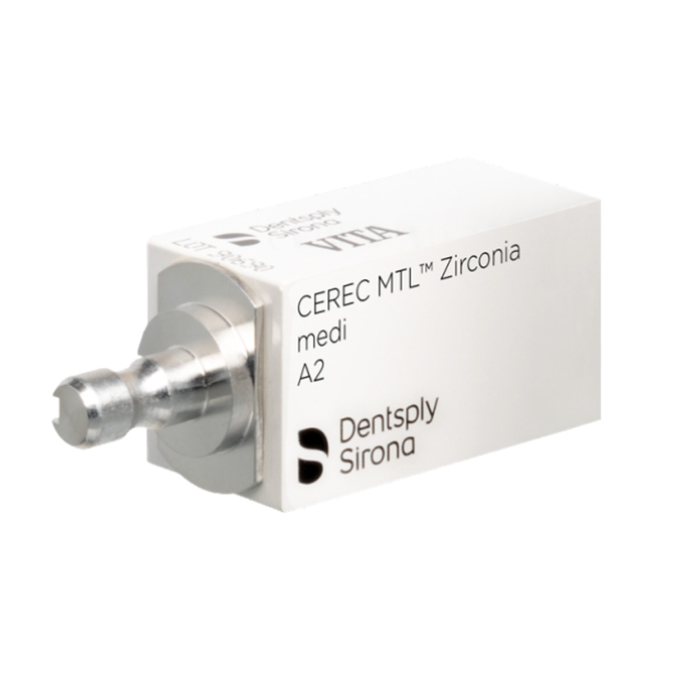 CEREC MTL Zirconia medi A2, 2 st