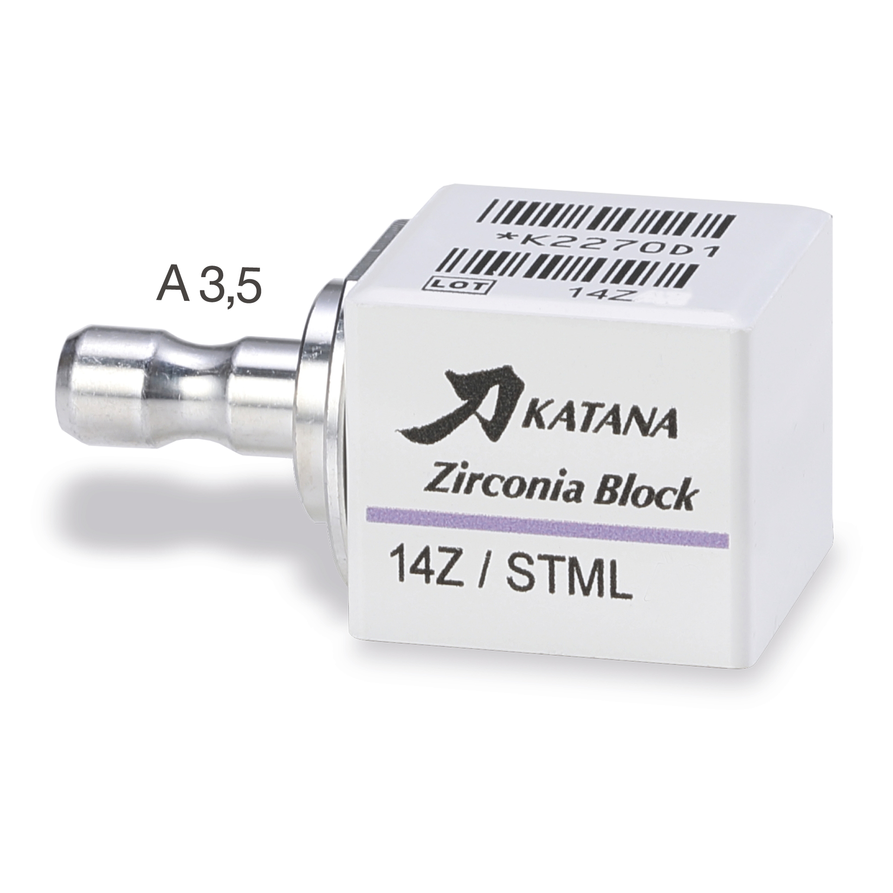 Katana Zir Block ST ML 14Z A3,5, 5 st