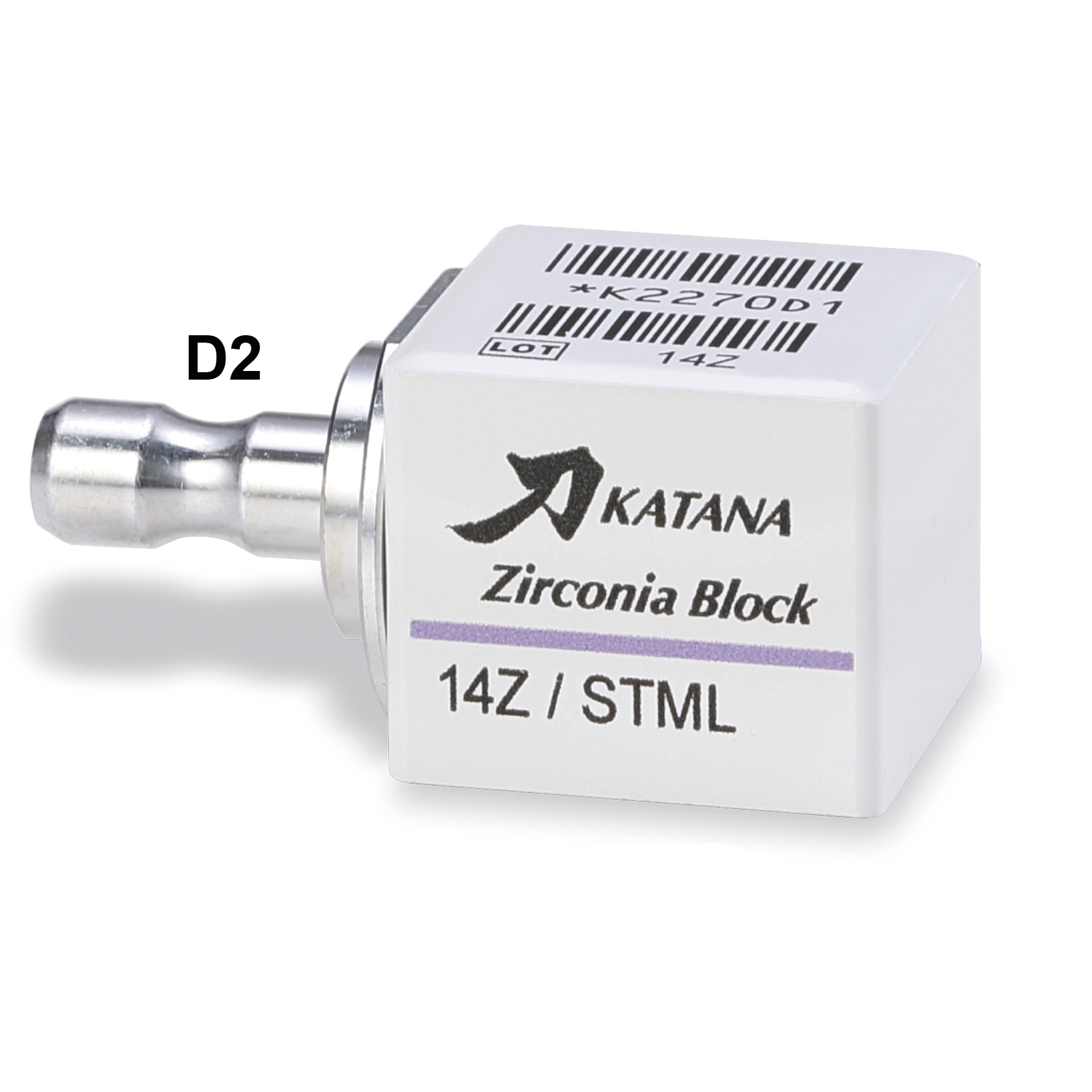 Katana Zir Block ST ML 14Z D2, 2 st