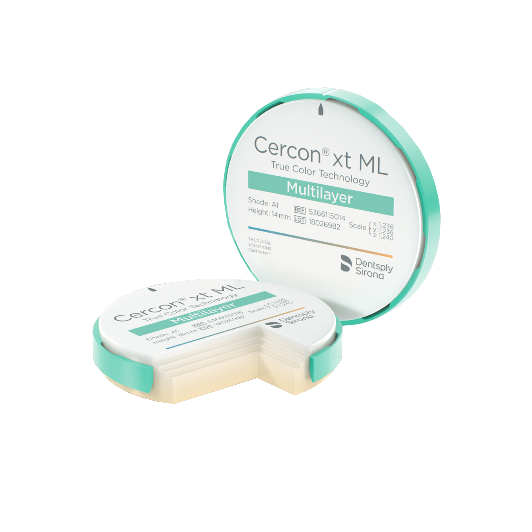 Cercon XT ML B3 - 98 x 14 mm