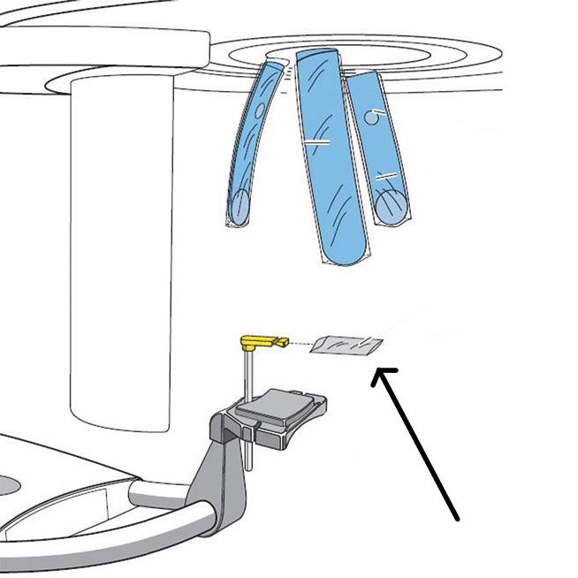 Hygienskydd för bitblock