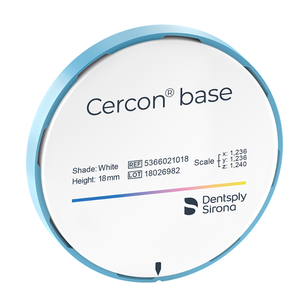 Cercon base colored disk 98 25