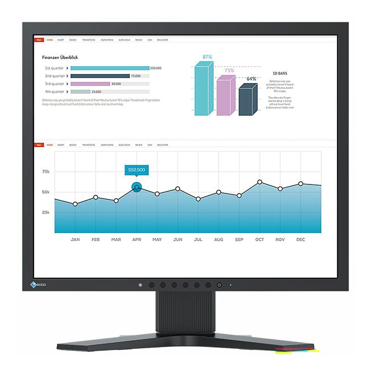 Bildskärm EIZO FlexScan - S1934H 19" Svart