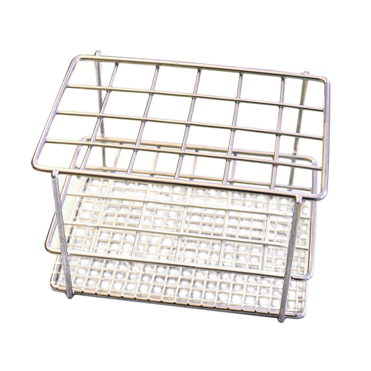 Provrörsställ i rostfritt 6 x 4 fack