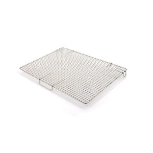 Nätkorg grovmaskig - Lock utvändigt, låsbart, 340 x 250 mm