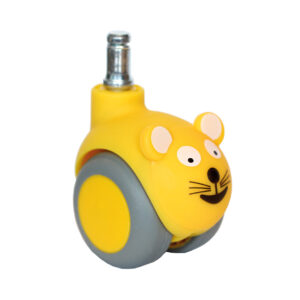 Support Hjul - Gul Mus