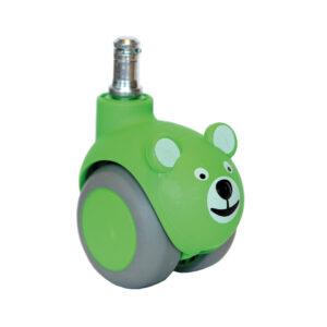 Support Hjul - Grön Björn