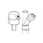 Sugmotor Cattani - Bypass- & Backventil