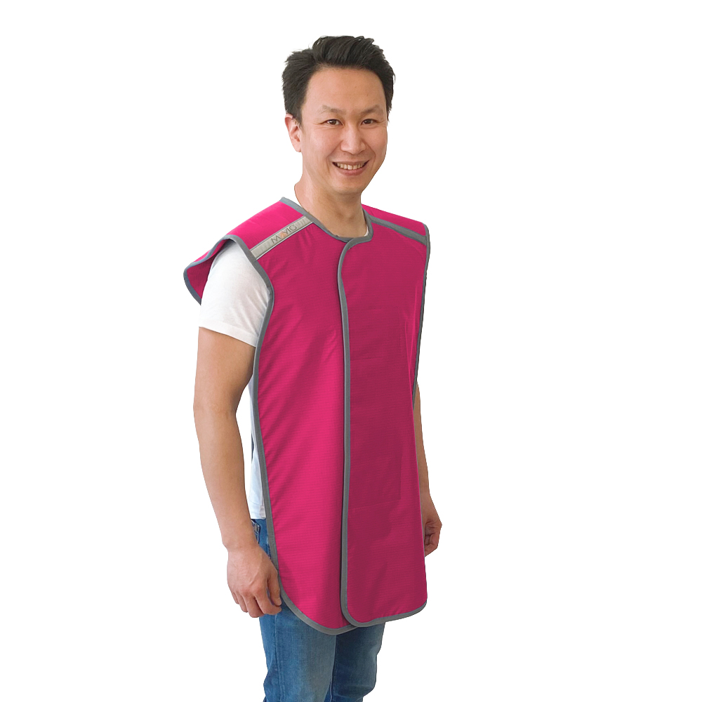 Röntgenförkläde  Vuxen Orchidee, 1 st