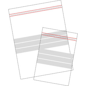 Plastpåse med lås 15 x 20 cm