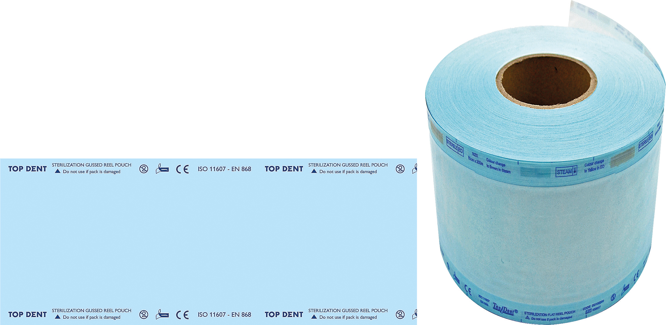 Top Dent Sterilemballage 100 mm