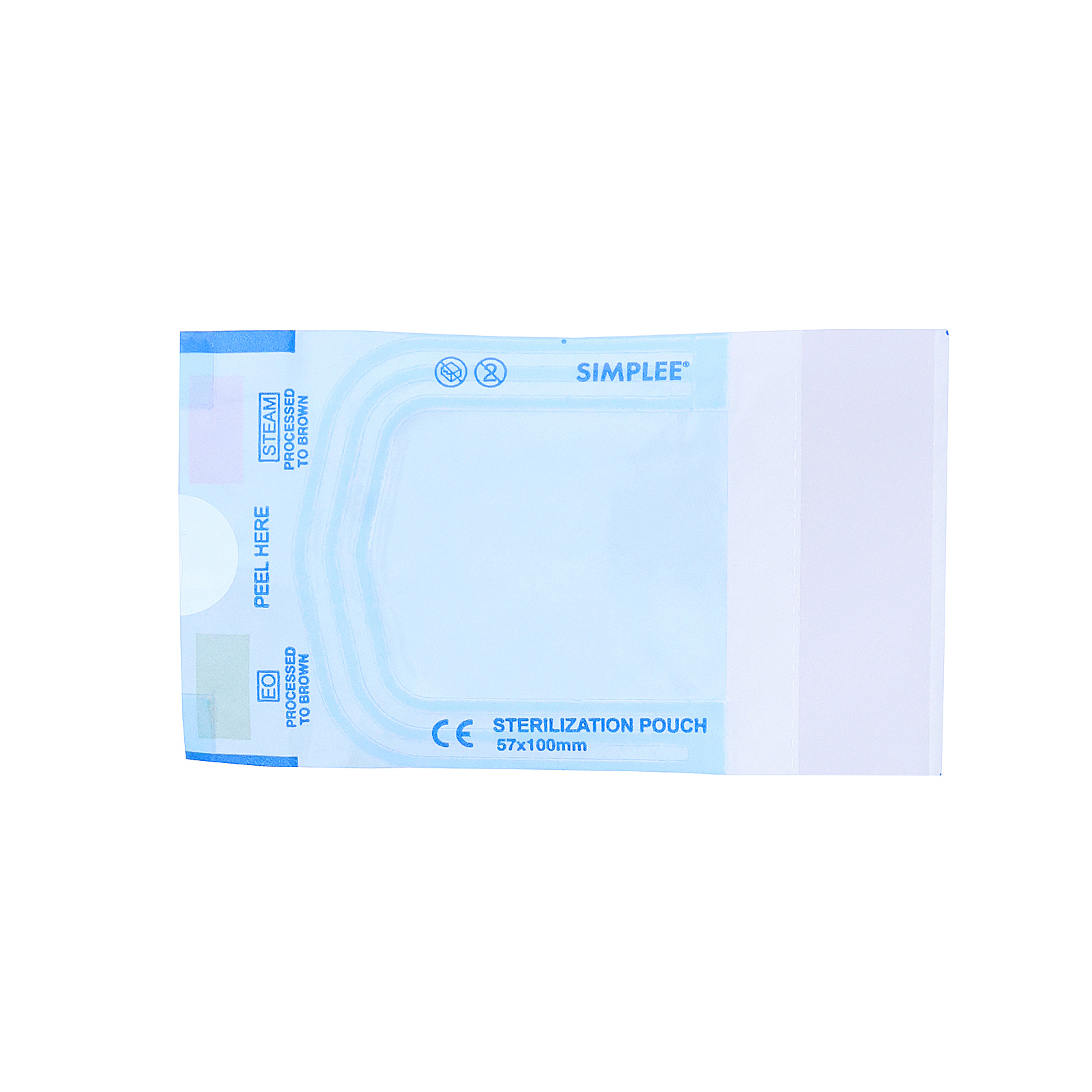 Simplee Autoklavpåse, Self-Seal 57x100mm