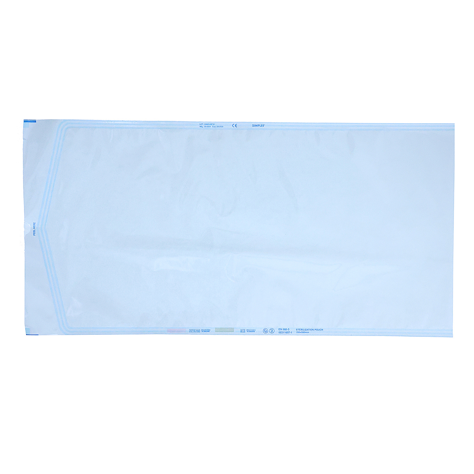 Simplee Autoklavpåse, 250 x 500 mm