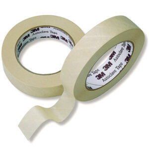 Autoklaveringstejp 12 mm bred, Med indikering