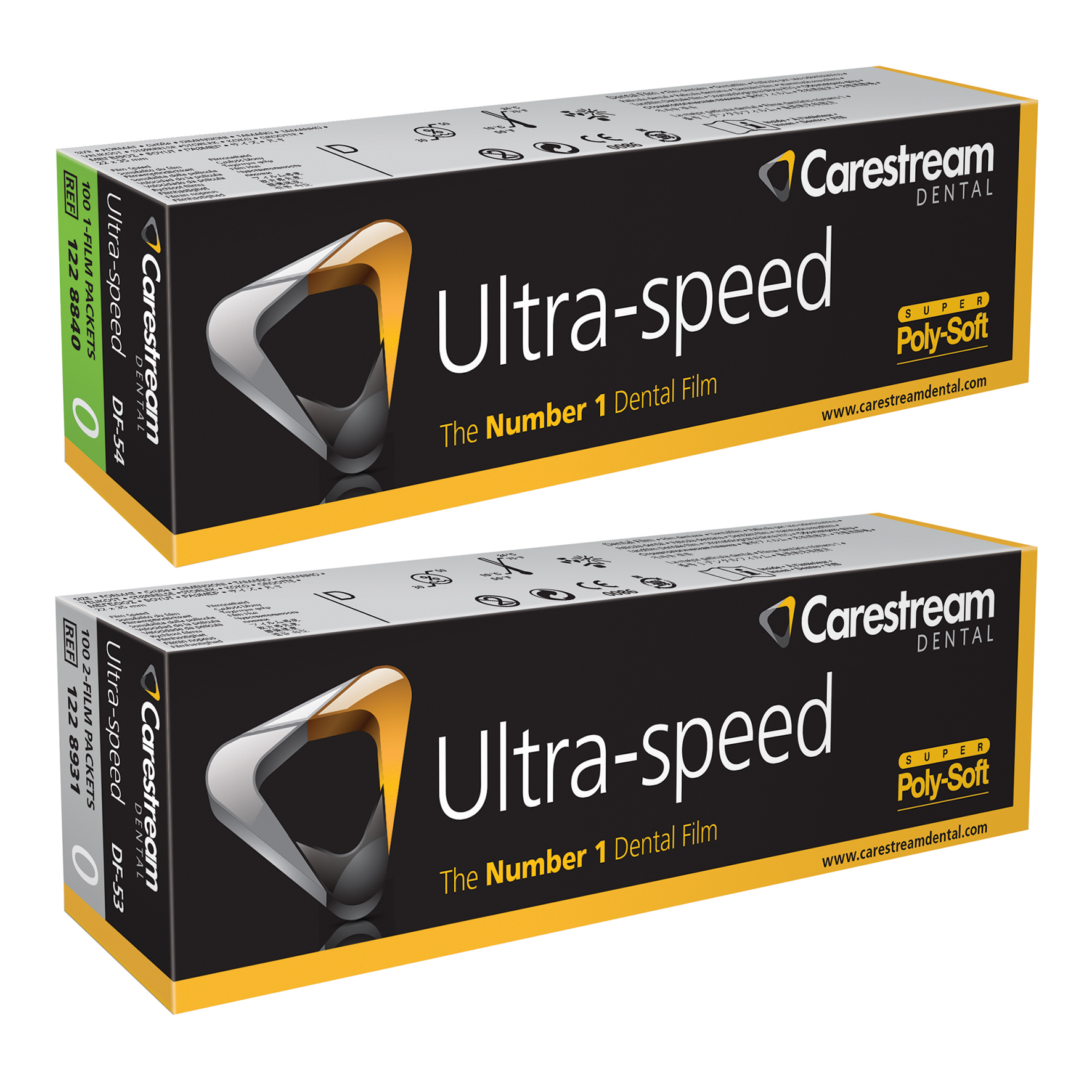 Ultra-speed Barnfilm DF-54, enkel, 22 x 35 mm