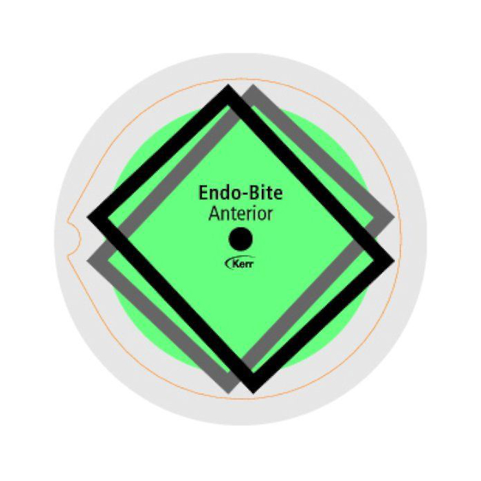 Endo-Bite 1793 Anterior Grön Centreringsenheter