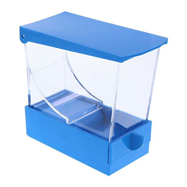 Simplee Dispenser för bomullsrullar, Azure