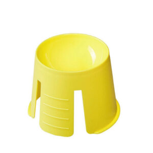 Eco + Dappenbägare Rak Kant, 50 st Gul