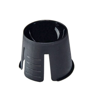 Eco + Dappenbägare Rak Kant, 50 st Svart