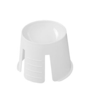 Dappenbägare Plast Vit, 50 st