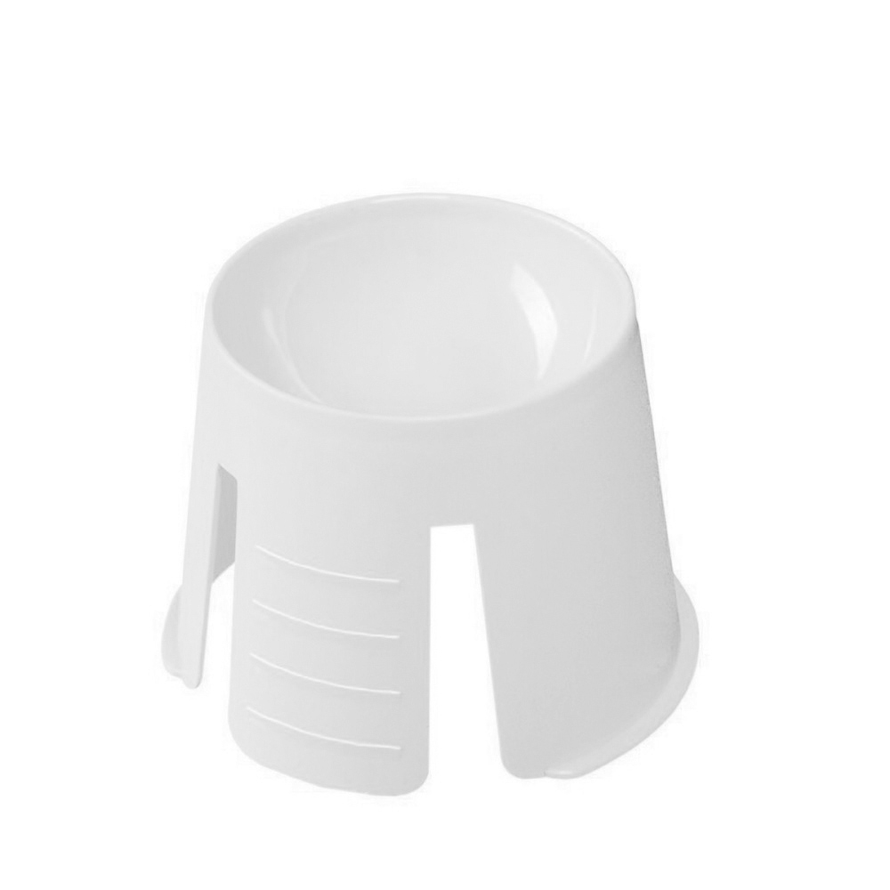 Dappenbägare Plast Vit, 50 st