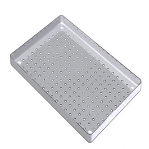 Bricka Rostfri Perforerad 28X18 cm