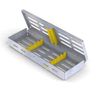 Nichrominox bricka för 5 instrument, 1 st