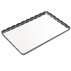 Instrumentbricka Rostfri med urtag på tre sidor