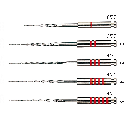 Sendoline NiTi S5 Nr1 Taper 8 Nr 30 18 mm