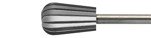 80, Stålfräsar Päronform, ISO 060, HST