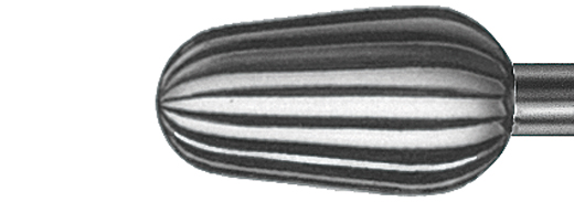 75, Stålfräsar Trubbig knopp, HST