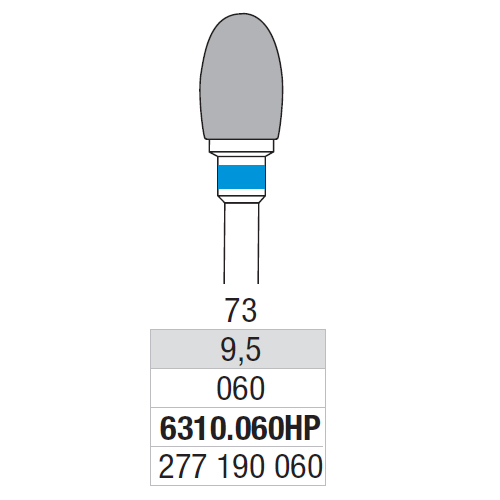 Fräs HM060 Blå, HST