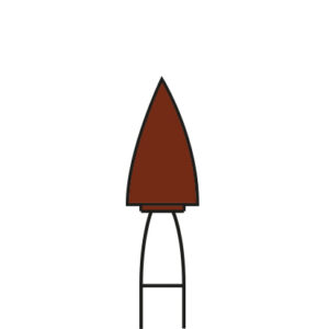 Top Dent Polerare för guld, amalgam B13, ID 4061, VST