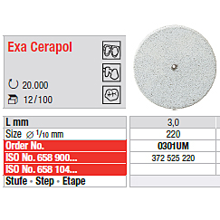 Exa Cerapol Grå Omonterad