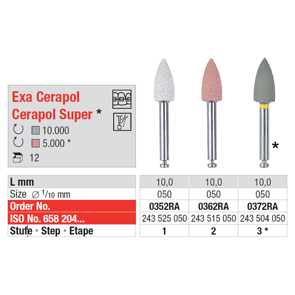 Exa Cerapol Super 050 Rosa 0362RA, VST