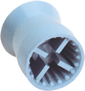 Young latexfria koppar- skruv