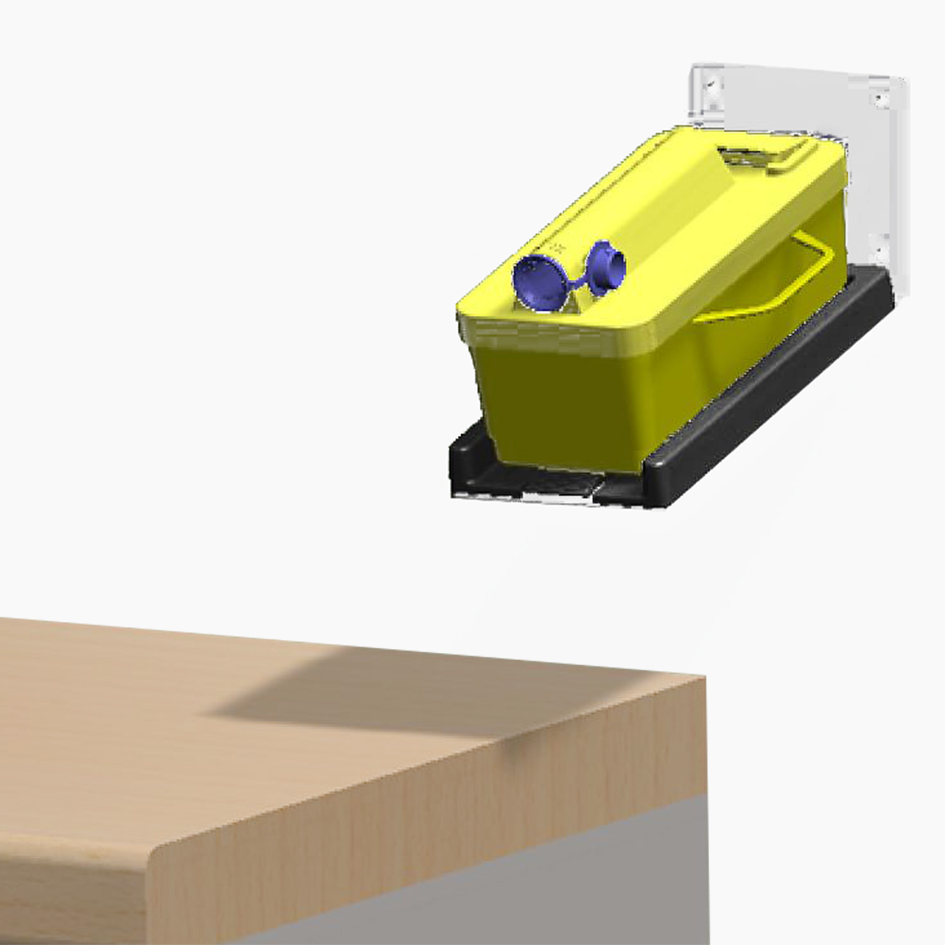 Insafe Väggfäste för behållare