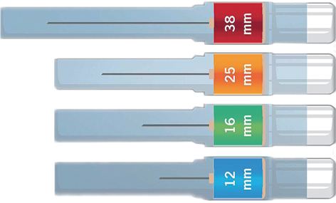 Sopira Carpule 27 G, 25 mm, grå