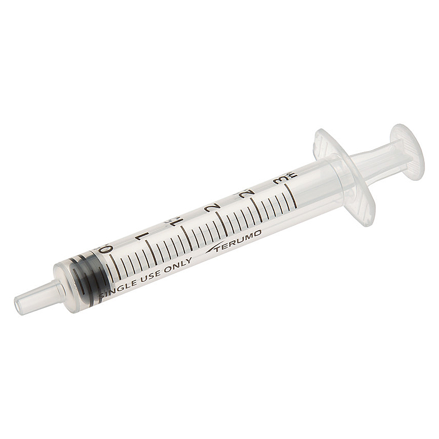 Spolspruta Terumo 3 ml, Luer