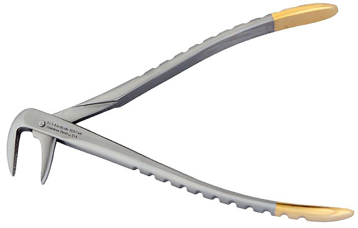 MA Extraktionstång nr 74 uk rot, diamant