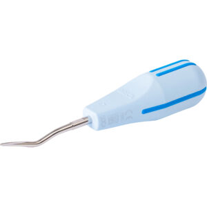 Luxator® Short Periotom S-3CA, blå, 3 mm kontravinkelböjd med Fixus