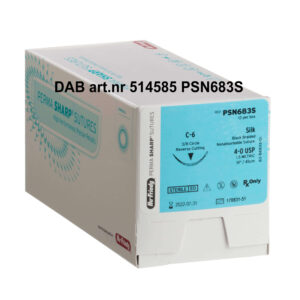 Hu-Friedy Sutur, Silk, 5-0, C-6, 18,7 mm, 45 cm, PSN683S