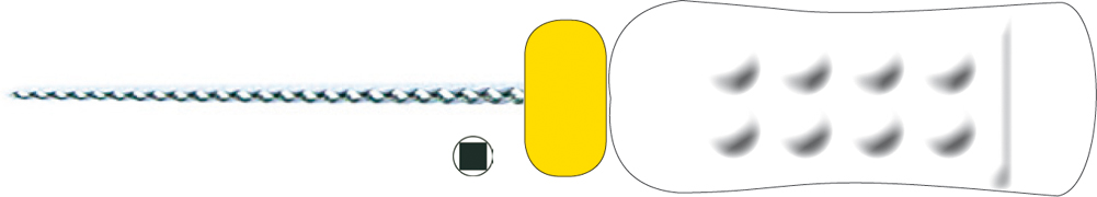 NiTi K-Filar Nr 15, 21 mm